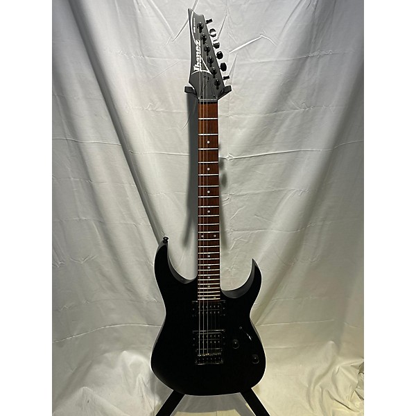 Used Ibanez Used Ibanez RGRT421 Satin Black Solid Body Electric Guitar