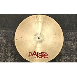 Used Paiste Used 2002 Paiste 18in FLAT RIDE Cymbal