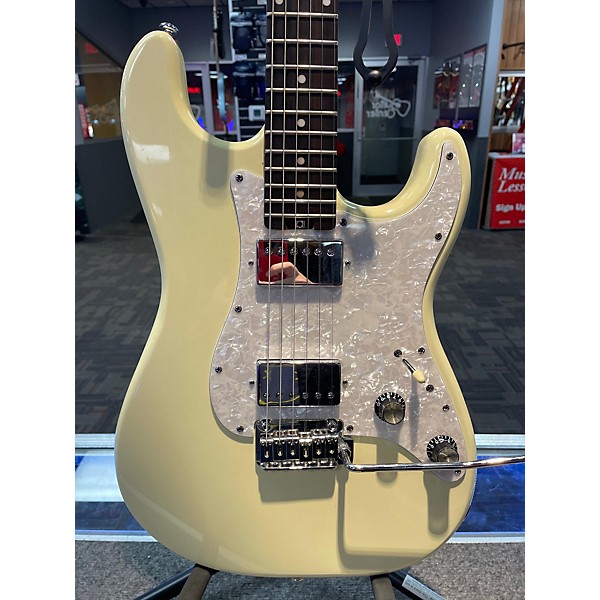 Used Schecter Guitar Research Used Schecter Guitar Research Jack Fowler Traditional Signature White Solid Body Electric Gu...