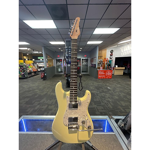 Used Schecter Guitar Research Used Schecter Guitar Research Jack Fowler Traditional Signature White Solid Body Electric Gu...