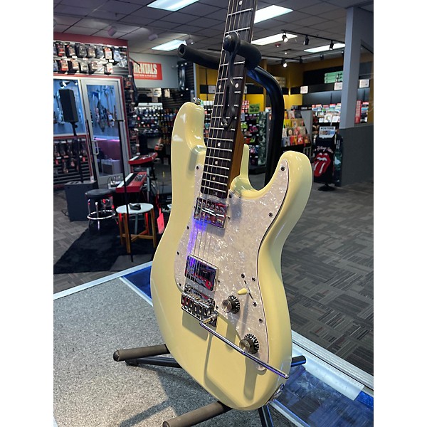 Used Schecter Guitar Research Used Schecter Guitar Research Jack Fowler Traditional Signature White Solid Body Electric Gu...