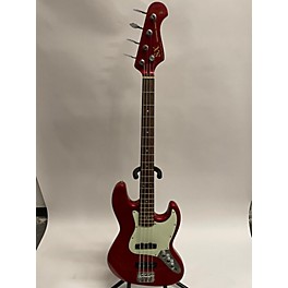 Used SX Used SX Traditional Series VTG Bass Candy Apple Red Electric Bass Guitar