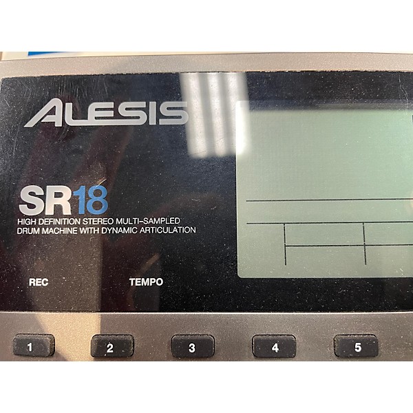 Used Alesis SR18 Drum Machine