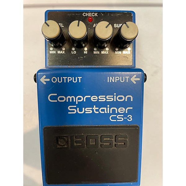 Used BOSS Used BOSS CS3 Compressor Sustainer Effect Pedal