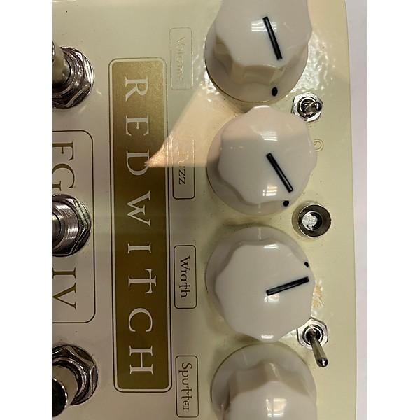 Used Red Witch Used Red Witch FUZZ IV Effect Pedal