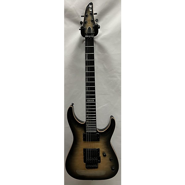 Used ESP Used ESP E-II Horizon With Floyd Rose BLACK NATURAL BURST Solid Body Electric Guitar