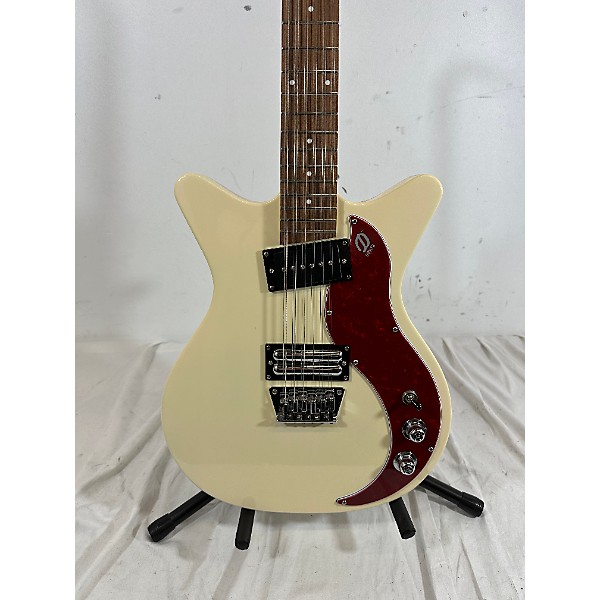 Used Danelectro Used Danelectro 59X12 Cream Solid Body Electric Guitar