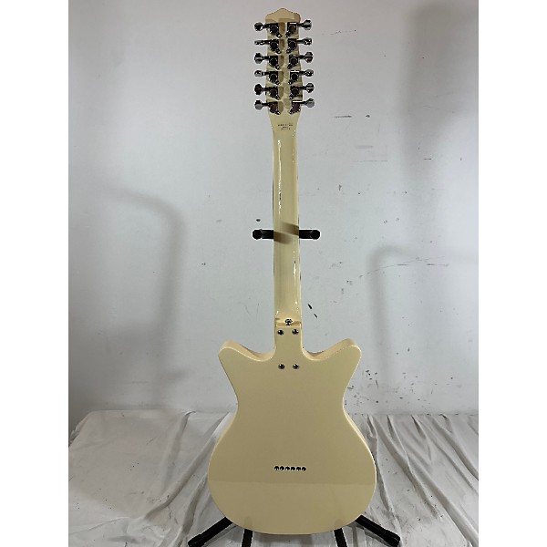 Used Danelectro Used Danelectro 59X12 Cream Solid Body Electric Guitar