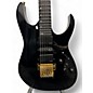 Used Ibanez Used Ibanez PRESTIGE RG5170B Black Solid Body Electric Guitar