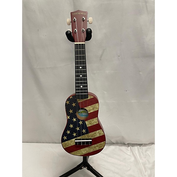 Used Diamond Head Used Diamond Head DU131 AMERICAN FLAG Ukulele