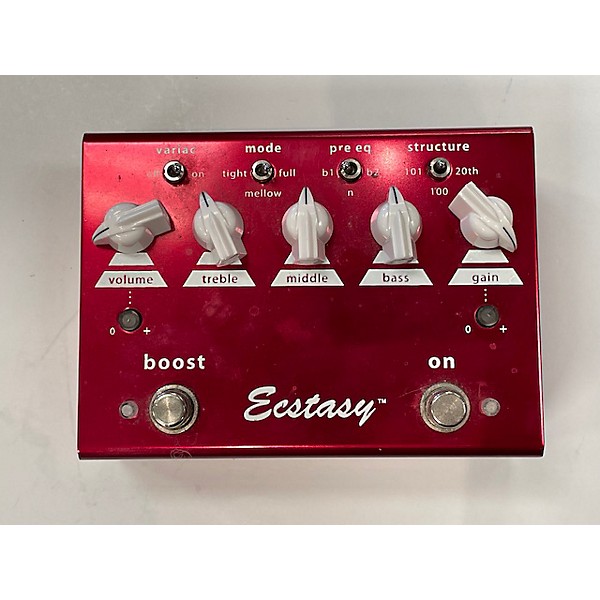 Used Bogner Used Bogner Ecstasy Red Overdrive Effect Pedal