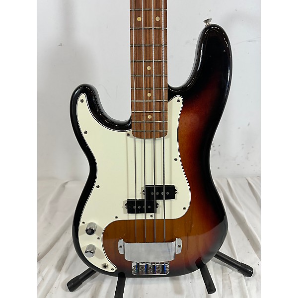 Used Fender Used Fender Player Precision Bass Left Handed Tobacco Sunburst Electric Bass Guitar