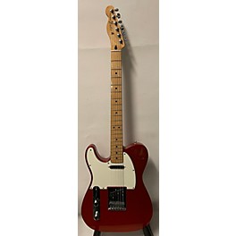 Used Fender Standard Telecaster Left Handed Candy Apple Red Electric Guitar