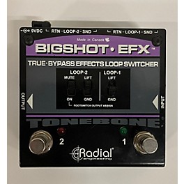 Used Radial Engineering Bigshot I/O True Bypass Selector Pedal