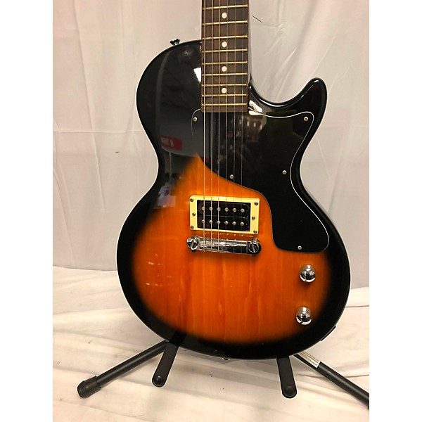 Used Epiphone Used Epiphone Les Paul Junior 2 Tone Sunburst Solid Body Electric Guitar