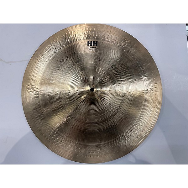 Used SABIAN Used SABIAN 18in HH Chinese Brilliant Cymbal