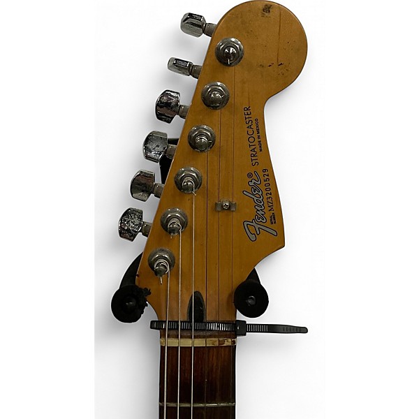 Used 2003 Fender VG Stratocaster Black Solid Body Electric Guitar