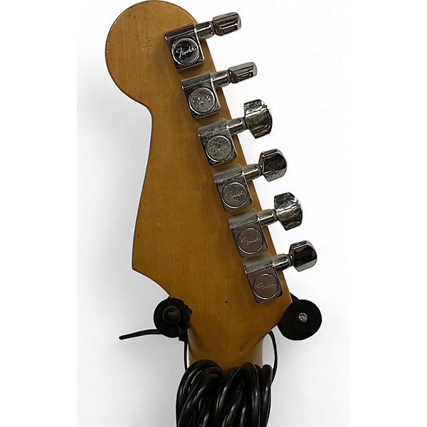 Used 2003 Fender VG Stratocaster Black Solid Body Electric Guitar