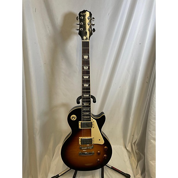 Used Epiphone Used 2000s Epiphone Les Paul Classic Sunburst Solid Body Electric Guitar