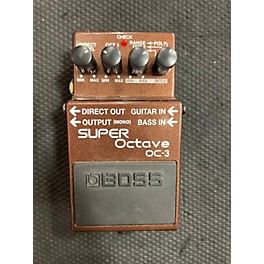 Used BOSS Used BOSS OC3 Super Octave Effect Pedal