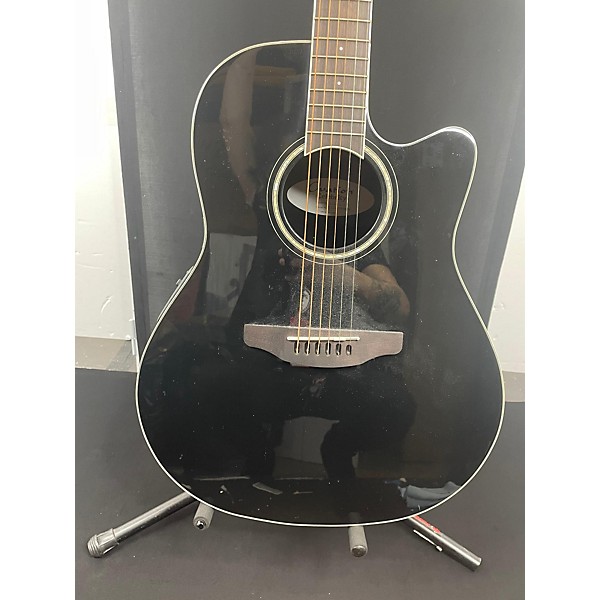 Used Ovation Used Ovation Celebrity Cs24 Black Acoustic Electric Guitar