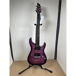 Used Schecter Guitar Research Used Schecter Guitar Research C1 Platinum Purple Burst Solid Body Electric Guitar