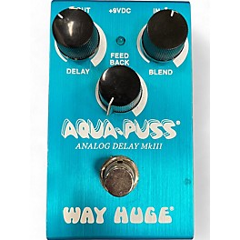 Used Way Huge Electronics Used Way Huge Electronics WHE701 Aqua Puss Analog Delay Effect Pedal