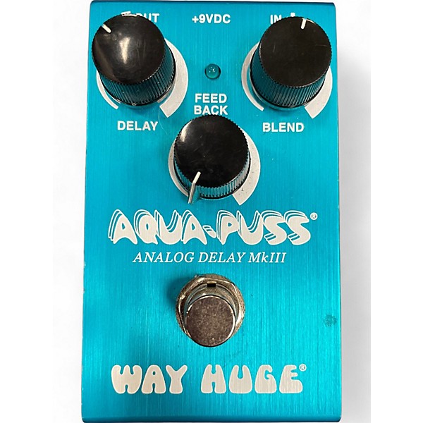 Used Way Huge Electronics Used Way Huge Electronics WHE701 Aqua Puss Analog Delay Effect Pedal