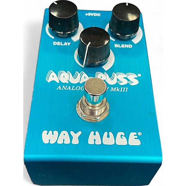 Used Way Huge Electronics Used Way Huge Electronics WHE701 Aqua Puss Analog Delay Effect Pedal