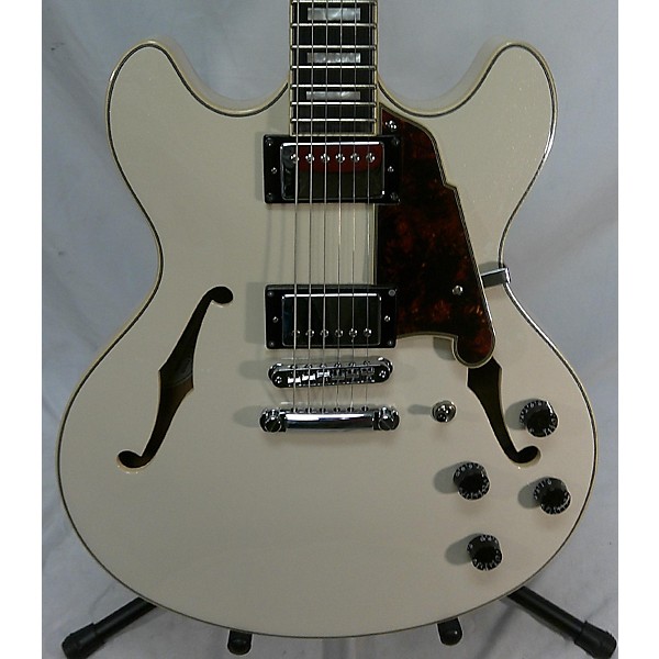 Used D'Angelico Dapccccmpcscb Antique White Solid Body Electric Guitar