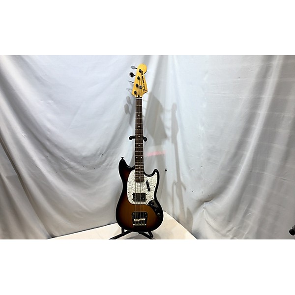 Used Fender Used Fender Pawn Shop Mustang Bass 2 Tone Sunburst Electric Bass Guitar