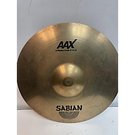 Used SABIAN Used SABIAN 16in AAX Xplosion Crash Cymbal