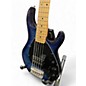 Used Sterling by Music Man Used Sterling by Music Man Ray35 5 String Blue Electric Bass Guitar