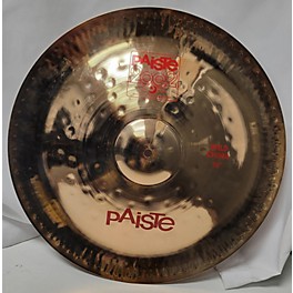 Used Paiste Used Paiste 19in 2002 WILD CHINA Cymbal