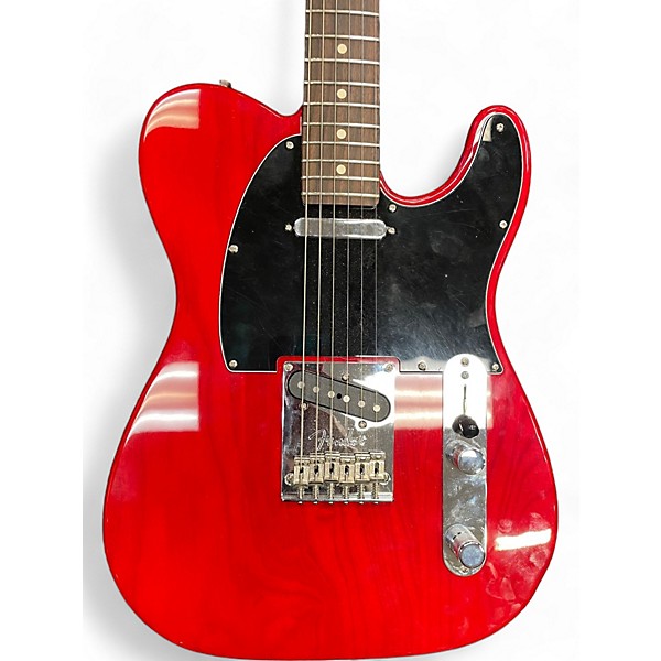 Used Fender Used Fender American Standard Telecaster Crimson Red Trans Solid Body Electric Guitar