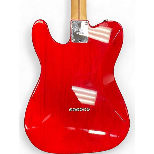 Used Fender Used Fender American Standard Telecaster Crimson Red Trans Solid Body Electric Guitar