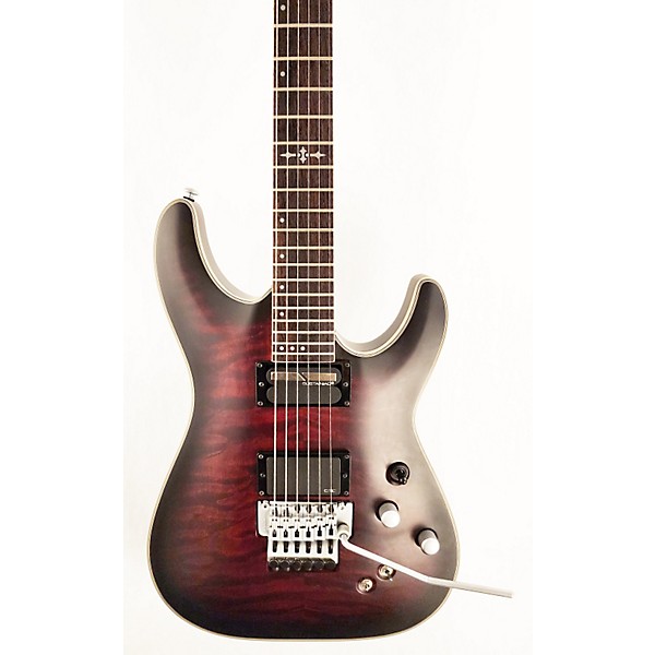 Used Schecter Guitar Research Used Schecter Guitar Research C1 Floyd Rose Platinum Red Solid Body Electric Guitar