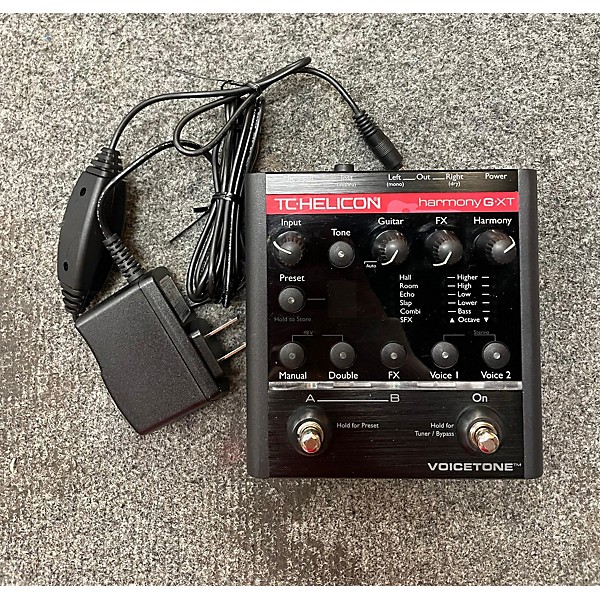 Used TC Helicon Harmony GXT Effect Pedal