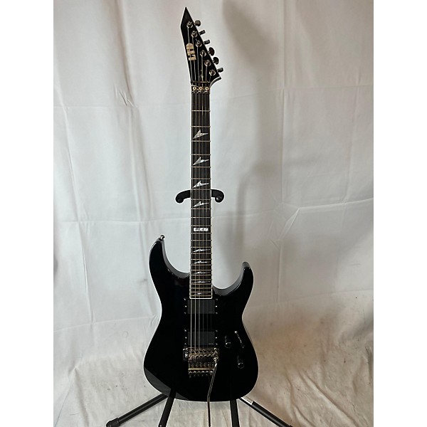 Used ESP Used ESP M-400 Gloss Black Solid Body Electric Guitar