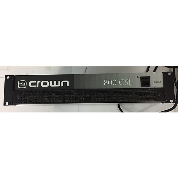 Used Crown 800CSL Power Amp