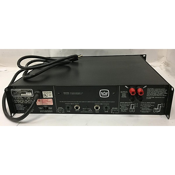 Used Crown 800CSL Power Amp