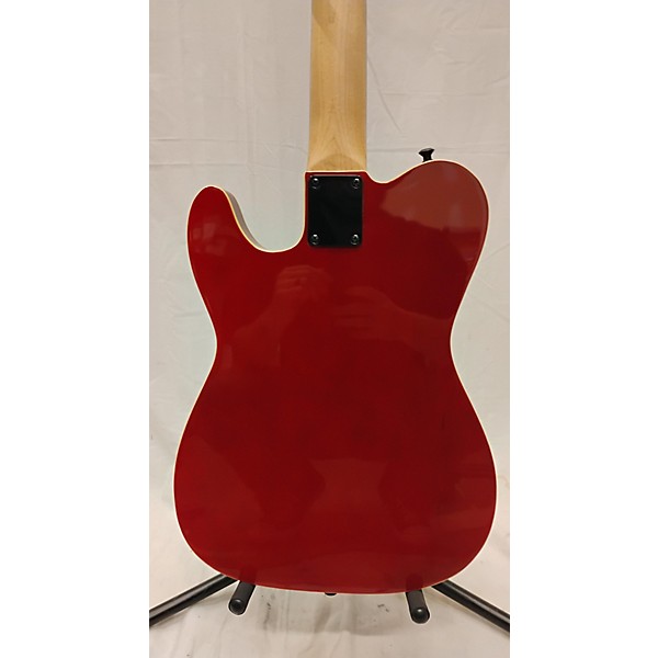 Used Aio Used AIO TB4 Crimson Red Trans Electric Bass Guitar