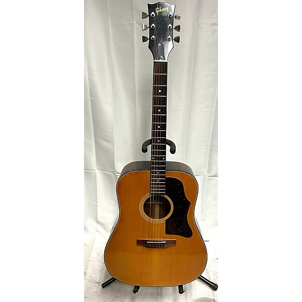 Used Gibson Used 1974 Gibson J50 Natural Acoustic Electric Guitar