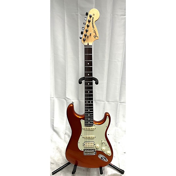 Used Fender Used 2018 Fender American Performer Stratocaster HSS Autumn Blaze Metallic Solid Body Electric Guitar