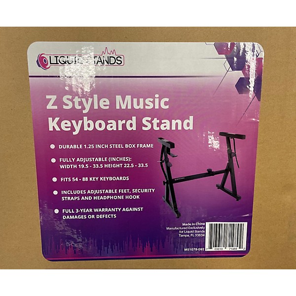 Used Used LIQUID STANDS MS1078 Keyboard Stand