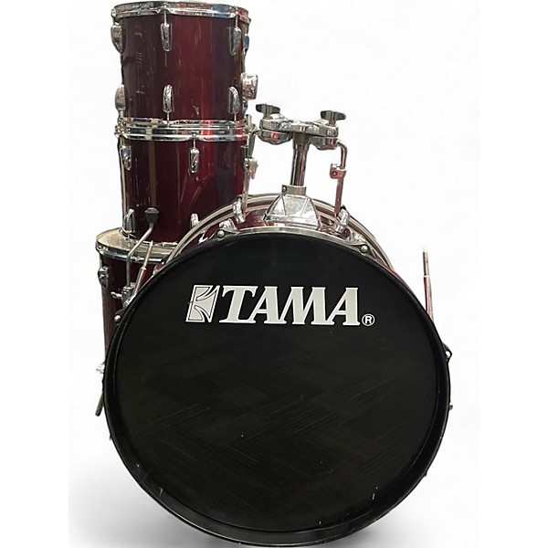 Used TAMA Used TAMA 4 piece Swingstar Wine Red Drum Kit