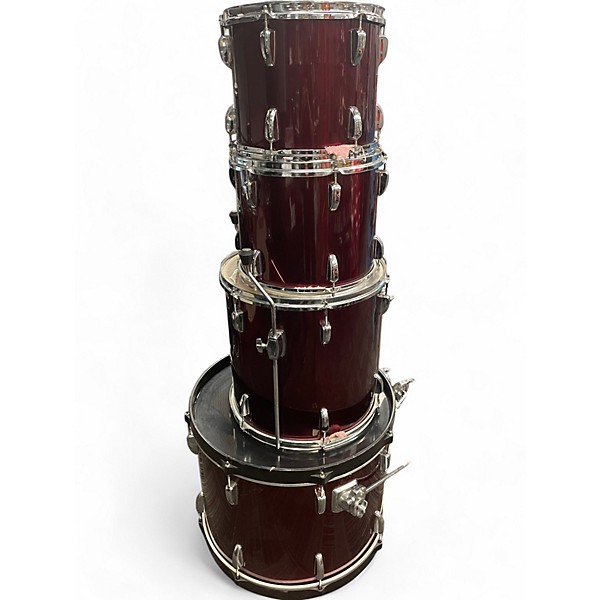 Used TAMA Used TAMA 4 piece Swingstar Wine Red Drum Kit