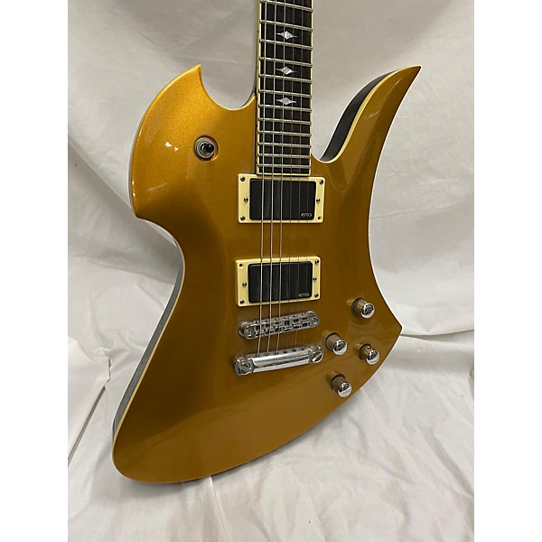 Used B.C. Rich Used B.C. Rich Pro X Mockingbird Gold Solid Body Electric Guitar