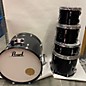 Used Pearl Used Pearl 5 piece ROADSHOW Black Drum Kit thumbnail