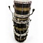 Used Pork Pie 5 Piece the Hip Pig Black Gold Duco Drum Kit